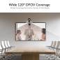 Preview: 4K Dual-Lens PTZ Conference Camera with 3x Optical Zoom, 120° Panoramic View, Individuals Gallery & AI Tracking, BizEye P30