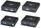 Preview: DVI + USB 2.0 + Audio + RS232 DVI Extender-Set, SC&T DKM01-2