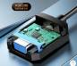 Preview: DVI-Changer DVI-D 24+1 Stecker auf VGA Buchse mit Chipsatz