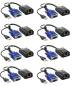 Preview: 8-Port IP-Remote LCD RJ45-KVM-Konsole mit 17" LCD inkl. 8 x Donglesatz, Haitwin AK-1708-K5-IP