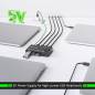 Preview: USB 3.0 Switch for 4 PCs, 4 in 4 Out USB Switch incl. 4 Cable and Remote-Switch, KCEVE KC-KM434