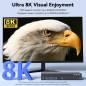 Preview: 6-PC, Dreifach-Monitor (1x HDMI 2x DP) 4K bis 144Hz KVM-Switch mit 4-Port USB 3.0, KC-KVM963