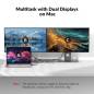 Preview: MacBook + PC Docking-Station KVM-Switch 4K60Hz Dual-Monitor mit 100W Laden, iDock-M10