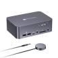 Preview: Notebook + PC 4K60Hz Dual-Monitor Docking-Station KVM-Switch with 100W Charging, 2,5GB LAN