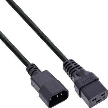 Netz Adapterkabel, IEC-60320 C14 auf C19, max 10A, 1m