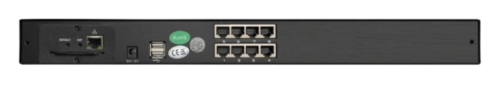 8-Port IP-Remote LCD RJ45-KVM-Konsole mit 17" LCD inkl. 8 x Donglesatz, Haitwin AK-1708-K5-IP