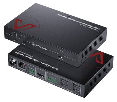 Zero-Latency 4K60Hz KVM-Extender mit USB 2.0, bis 40m, AV Access 4KEX40-KVM