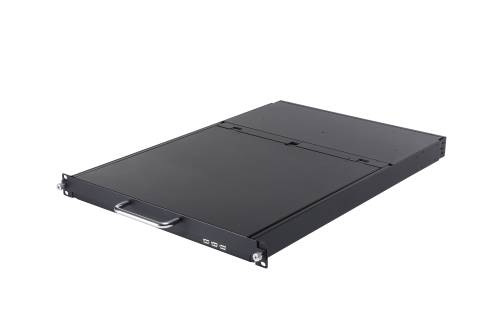 Haitwin-Delphin AW-1901-DVI 1U 19" KVM-Drawer with 19" DVI LED-Backlight LCD and 3x Front-USB 2.0