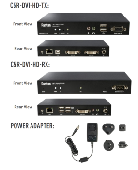 Raritan Cat5 Reach DVI Extender Set C5R-DVI-HD