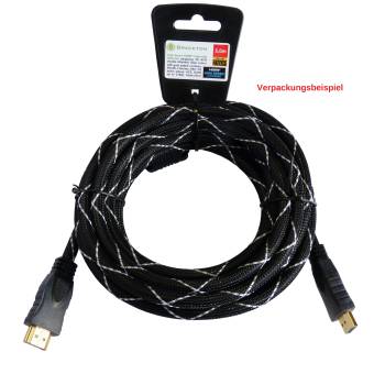 Preview: 1,5m 4K bei 60 Hz HDMI® Ultra-HD Cable with Ethernet, m/m, 3D, up to 2160p, 100% CU