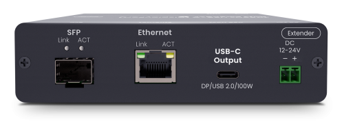 Preview: USB-C 4K60Hz DisplayPort-Mode KVM Extender mit USB 2.0 und 100W USB-PD 3.0 auf bis zu 160m, SC&T UKM01P-4K6