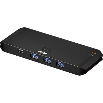 2x4 Sharing Switch USB 3.2 Gen.1 (keine Monitore) für 2x Host / 4x Device, Aten US4324