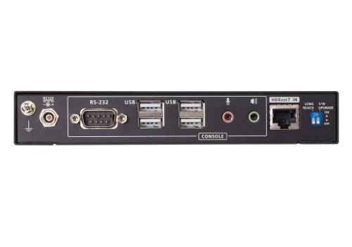 Preview: Dual-View DisplayPort + USB 2.0 HDBaseT 2.0 KVM Extender bis 100m, 2x 1080p oder Single-View 4K