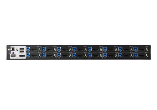 16-Port USB 3.0 4K DisplayPort KVM-Switch, Aten CS19216