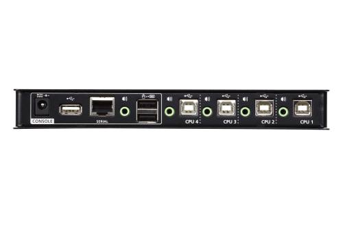 4-Port USB Boundless KM Switch - Aten CS724KM