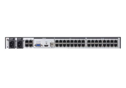 1-Lokal und 1-Fernzugriff 32-Port Multi-Interface Cat.5 KVM über IP KVM-Switch, Aten KN1132VB