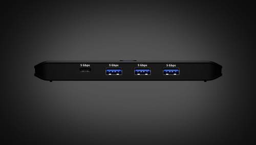 Preview: 2x4 Sharing Switch USB 3.2 Gen.1 (keine Monitore) für 2x Host / 4x Device, Aten US4324