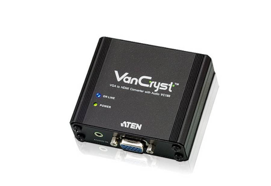 Aten VC180 VGA zu HDMI Konverter mit Audio