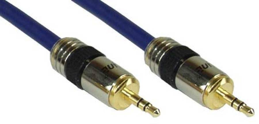 3M Premium audio cable, InLine®, 3.5mm stereo M/M - 99953P