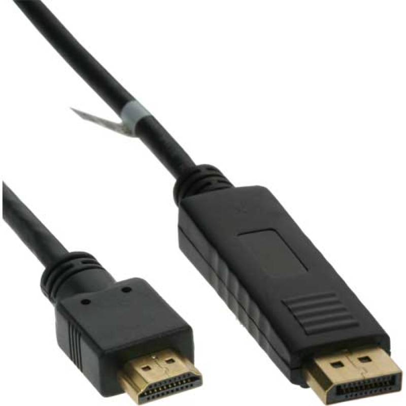 5 m DisplayPort to HDMI Converter Cable black - 17185