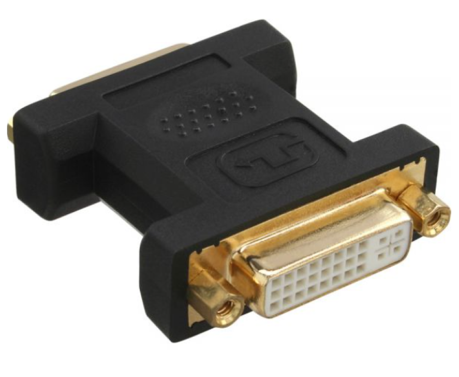 DVI Female/Female Gender Changer 24+5, gold plated - 17781P