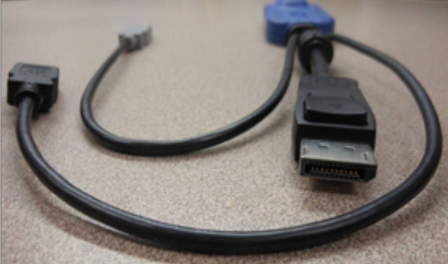 Digital DisplayPort, USB CIM required for virtual media (BIOS access), absolute mouse synchronization