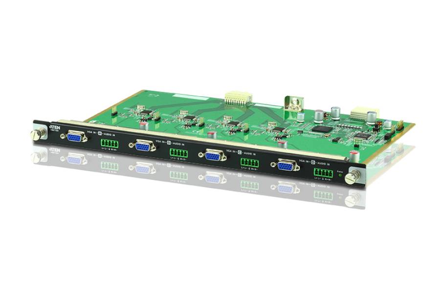 Aten VM7104 4-Port VGA Eingabekarte für VM1600