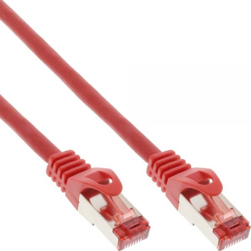 5m S/FTP Cat.6 RJ45-Patch Cord, Red, 76905R