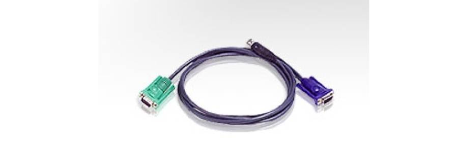 ATEN 2L-5203U 3M USB/VGA Cable for Aten/Altusen KVM-Switches