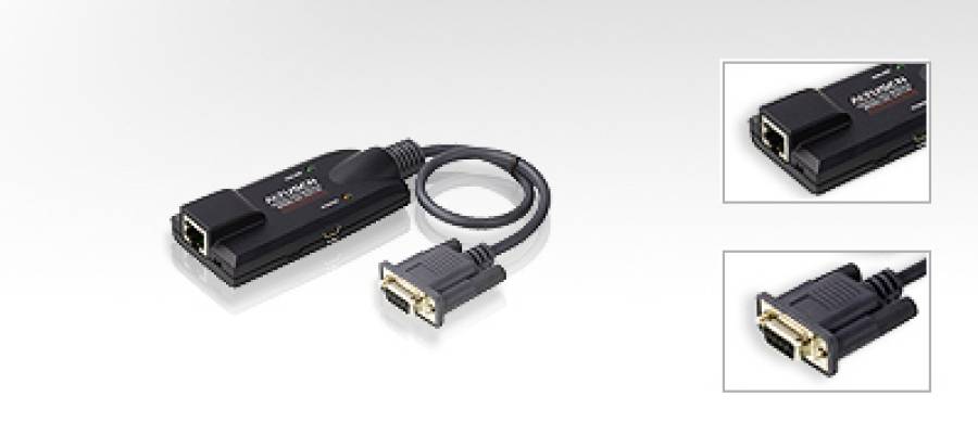 Aten KA7140 Serielles CPU-Modul für Aten/Altusen KVM-Switches, bis 300m CAT5