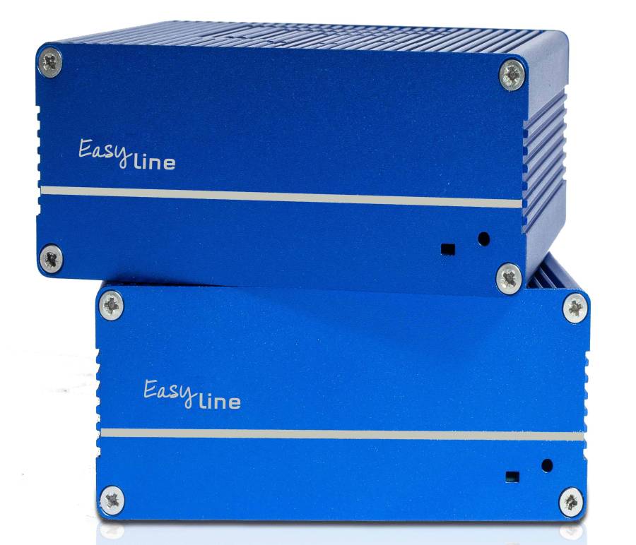 Dual-DVI + 4x USB CAT Extender-Set up to 150m, kvm-tec Smarteasy Dual 8121-SET