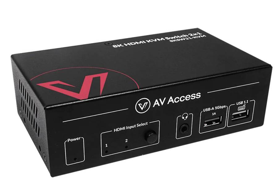 2-Port bis 8K 120Hz Gaming KVM-Switch HDMI 2.1 + USB 3.0, bei 4K-120Hz, 2560×1440-144Hz, 1080P-240Hz
