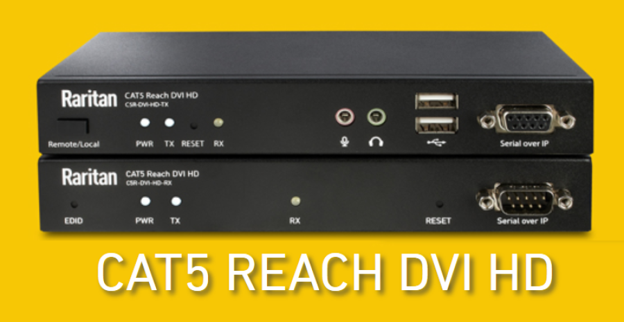 Raritan Cat5 Reach DVI Extender Set C5R-DVI-HD
