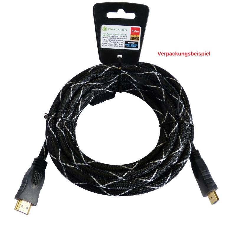 1,5m 4K bei 60 Hz HDMI® Ultra-HD Cable with Ethernet, m/m, 3D, up to 2160p, 100% CU