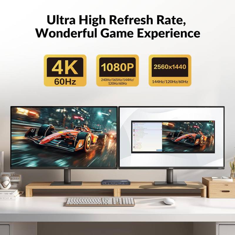 12-in1 USB-C Docking-Station for up to 3x 4K Monitors with integrated 100W PD Notebook Charging