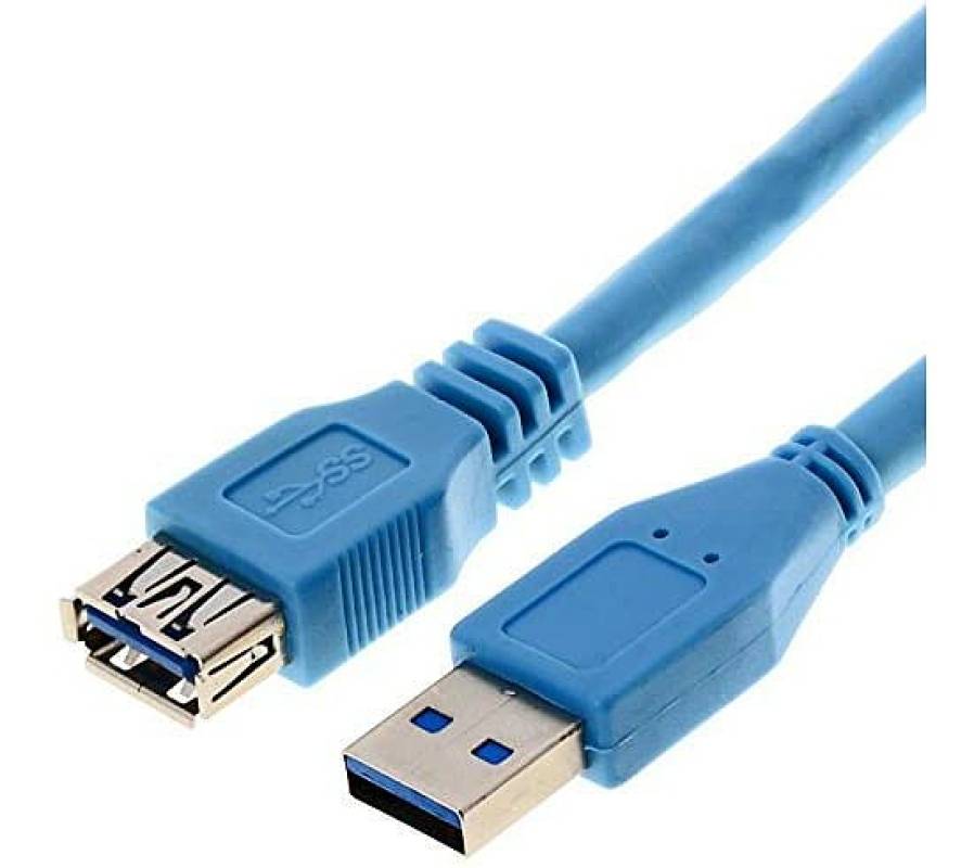 1.8m USB 3.0 Extension Cable, A male to A female, up to 5GB/s, US3-VEB-0180.U