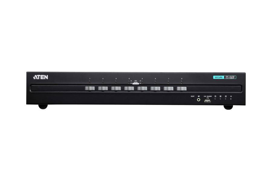 8-Port USB DisplayPort Dual Display Secure KVM Switch (PSS PP v3.0 konform), Aten CS1148DP