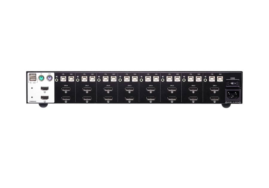 8-Port USB DisplayPort Dual Display Secure KVM Switch (PSS PP v3.0 konform), Aten CS1148DP