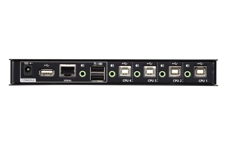 4-Port USB Boundless KM Switch - Aten CS724KM