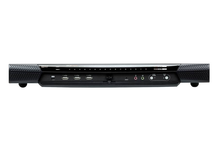 1-Lokal und 1-Fernzugriff 32-Port Multi-Interface Cat.5 KVM über IP KVM-Switch, Aten KN1132VB