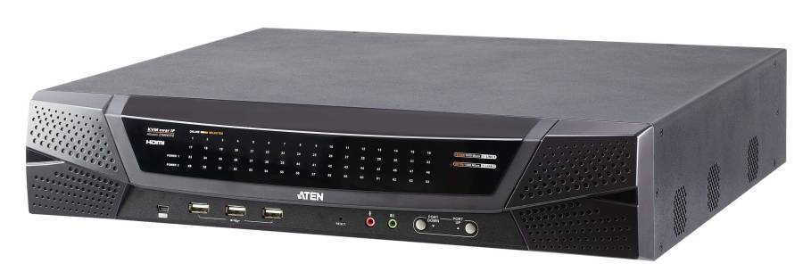 8-User 64-Port KVM Over the NET - 1 Lokal / 8 Remote User an bis zu 64 Server, Aten KN8064VB