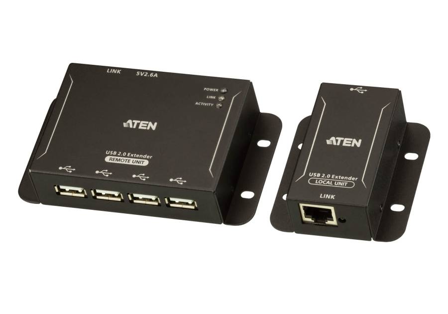 Aten UCE3250 4-Port USB 2.0 CAT 5 Extender (bis zu 50 m)