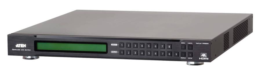 Aten 8x9 4K-HDMI-Matrix-Switch with Scaler VM6809H