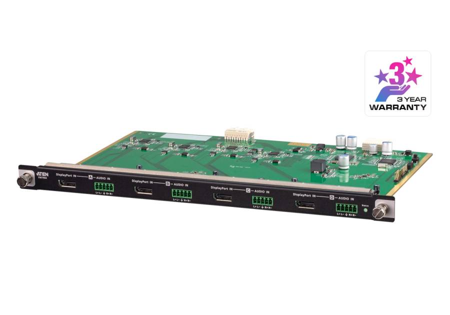 Aten VM7904 4-Port 4K DisplayPort Eingabekarte