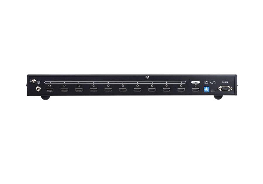 10-Port 4K HDMI Splitter 10 x up to 4K 4096 x 2160 with 60 Hz; 4:2:0, HDCP 1.4, Aten VS0110HA
